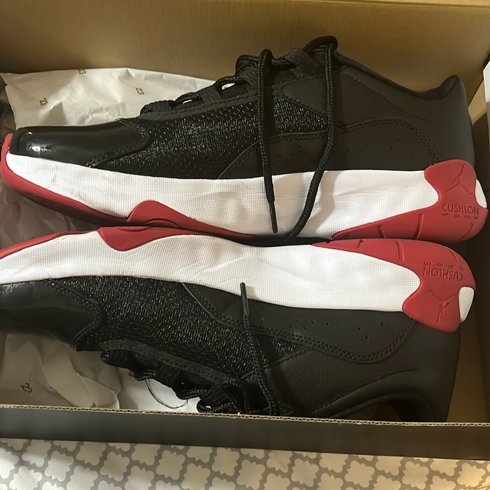 Jordan 11 Red and Black